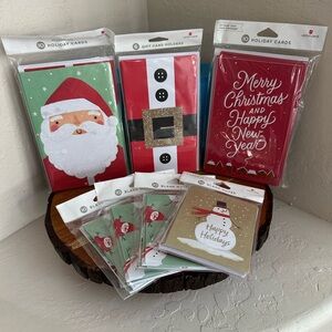 🎄 Carlton Cards Christmas Card Bundle Lot